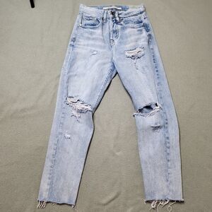 Parasuco Jeans Alexa Fit High Rise Tapered Leg Sz 26
